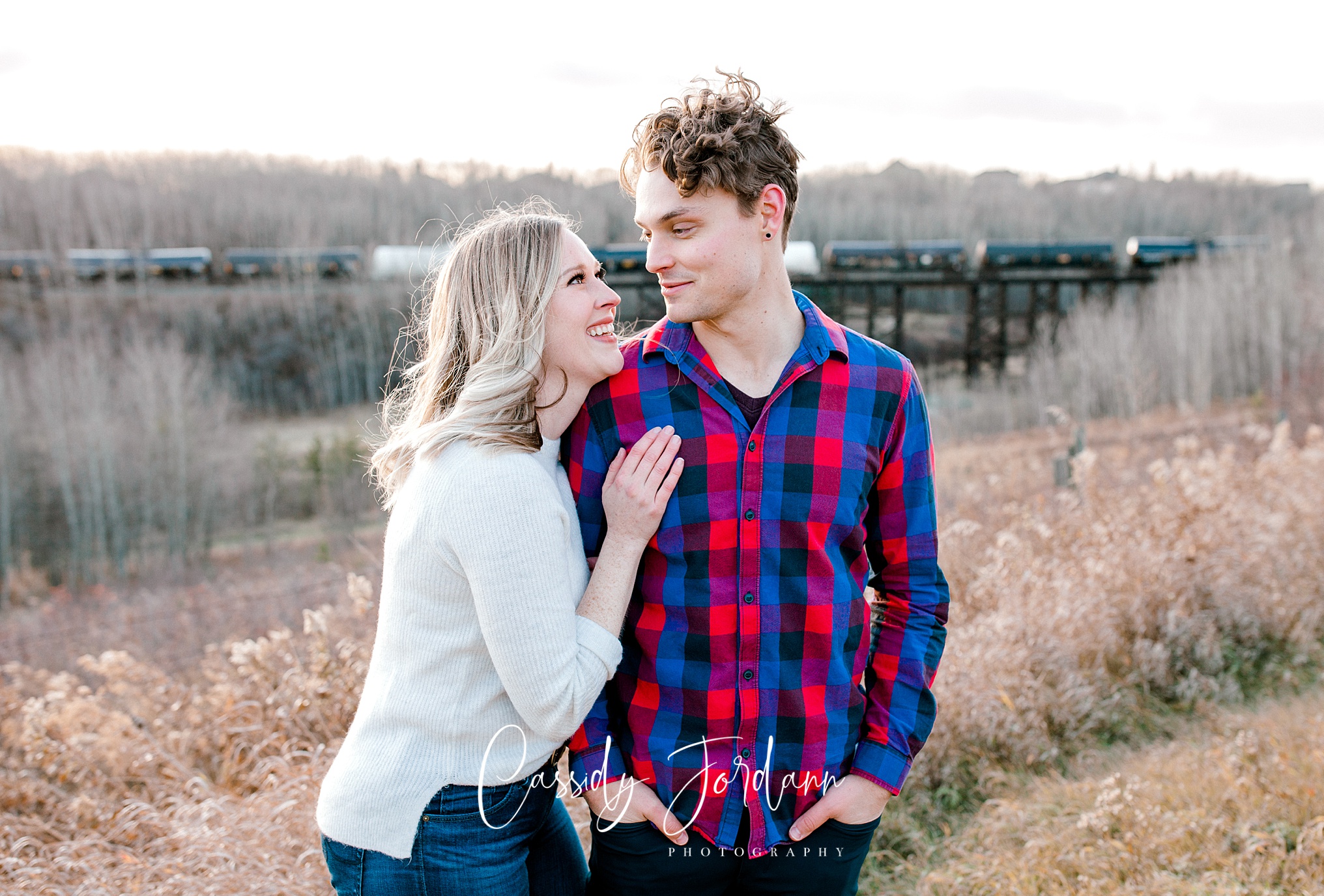 Camrose Lifestyle Couple Train Tracks_0080.jpg