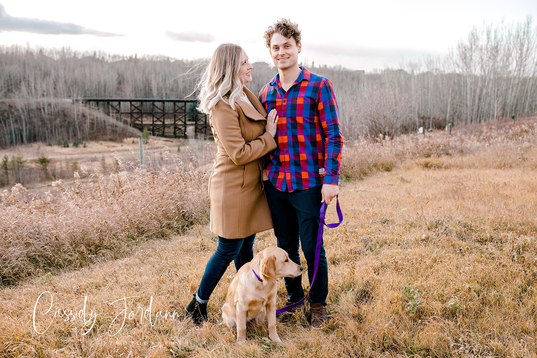 Camrose Lifestyle Couple Train Tracks_0124.jpg